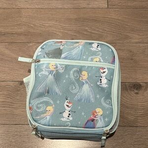 Pottery Barn Mackenzie Aqua Disney Frozen Lunch Bag - like new